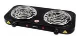 Fogão Elétrico 2 Bocas 5 Temperaturas Preto Roadstar 2000w 220v