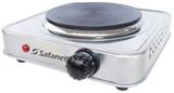 Fogão elétrico portátil inox 1 placa 220v safanelli