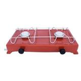 Fogão Fogareiro a Gás 2 bocas para Camping Portátil - Jolly