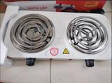 Fogao Fogareiro Eletrico Portatil Espiral Mesa 2 Boca Fix - 220v
