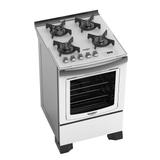 Fogão Gás Dako Dakolors DP4VTP-BC0 4 Bocas Bivolt Mesa Vidro Branco