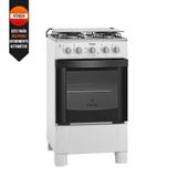 Fogão Itatiaia Star Clean Piso 4 Bocas Branco 3700000053
