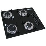 Fogão Mesa Cooktop 4 bocas PR - Chama lux