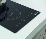 Fogão mesa Cooktop Indução FISCHER 2 Bocas Vitrocerãmico 220v