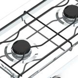 Fogão Portátil Flamalar Vetrô Branco - Bivolt - Venax