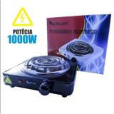 Fogao portatil fogareiro eletrico 1000w com 1 boca para mesa bancada camping 220v - Gimp