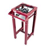 Fogão Semi Industrial Alta Pressão Junior Vinho 1 Boca Com Pé ROA