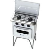 Fogão Venax Gemini 2 Bocas Com Forno - Tampa De Metal - Glp Branco