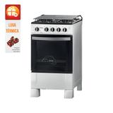 Fogão Waves Itatiaia 4 Bocas Branco Bivolt (com Luva Térmica)