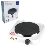 Fogareiro / fogao eletrico portatil disco 1 boca 127v preto/branco - Fix / rio de ouro