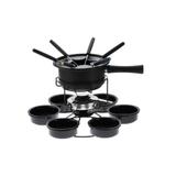 Fondue Aspen Anti aderente Carrousel Preto 16 Peças Forma - Forma inox