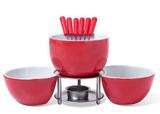 Fondue em Cerâmica 10 Peças Brinox Vermelho - Brinox2