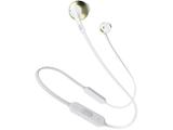 Fone de Ouvido Bluetooth JBL Intra-auricular - com Microfone Champagne e Branco Tune 205BT