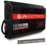 Fonte Automotiva Jfa 120a Slim Bivolt Voltímetro Digital Som