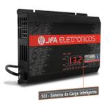 Fonte Automotiva JFA 60A Slim 3000W Bivolt Display LED com Voltímetro e Amperímetro