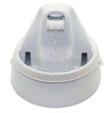 Fonte Bebedouro Automático Aqua Flow para Cães e Gatos Eletrônico Amicus Branco/Branco