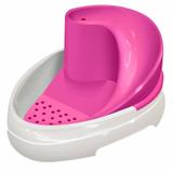 Fonte Bebedouro Automático Cães Gatos Tobo Fonte Água Corrente Bivolt 2,5L Rosa - Raia pet