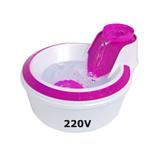 Fonte Bebedouro Cães e Gatos 2L Petlon Rosa 220V