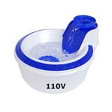 Fonte Bebedouro Cães Gatos 2L Petlon Azul 110V