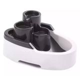 Fonte Bebedouro Para Cães E Gatos Água Corrente Com 3 Quedas Durapets Durafont Bivolt Preta