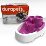 Fonte Bebedouro Pet Durapets Cascata Bivolt Cães e gatos Preta
