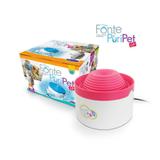 Fonte Bebedouro Pet Injet Puripet 2 Litros - Rosa 220V
