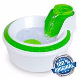 Fonte Bebedouro Petlon Água Elétrico Cães Gatos - Verde