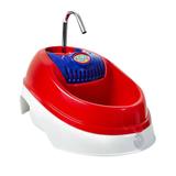 Fonte Bebedouro Truqys Pet Volcano 2 Litros Com Sensor Vermelho - Truqs