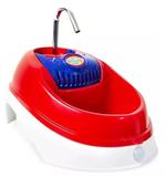 Fonte Cães E Gatos Volcano Truqys Sensor Presença 2 Litros Vermelho