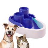 Fonte De Cascata Para Gatos - 2,5 Litros Bivolt Silenciosa Azul - Durapets