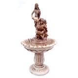 Fonte pedestal Chafariz mulher com jarro jardim grande. - Shop everest