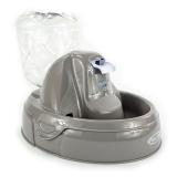 fonte pets bebedouro para cães e gatos - cor cinza 220v - Plaspet