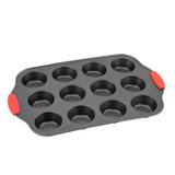 Forma Antiaderente Para 12 Cupcakes - Goldenhome