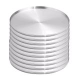 Forma Assadeira Pizza Brotinho 25cm Kit 10 peças ASJ