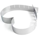Forma bolo torta coração tamanho regulável 15 - 28 cm - Asia