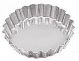 Forma Crespa em Alumínio para Torta 5,4 x 1,5 cm (pacote com 12) - Caparroz