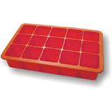 Forma De Gelo Em Silicone 15 cubos Vermelha S6014B-VM - Milk