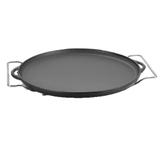 Forma de Pizza Ferro Fundido com Suporte Panela Mineira 30cm de Diâmetro