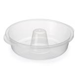 Forma de Plástico Para Pudim em Microondas 21,5 cm - Nitron