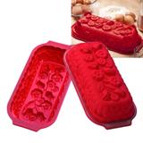 Forma de Silicone Bouquet Silikomart Vermelha