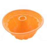 Forma de Silicone para Bolo e Pudim Alaranjada Unicasa