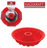 Forma de silicone para bolo / torta / pudim com tubo vermelho hauskraft 6,5x25,5cm de ø - Western