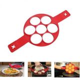 Forma de Silicone para Panquecas e Ovos Antiaderente - cod. - Flipping fantastic