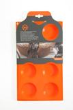Forma de Silicone Redondo 8 Bolos LOL
