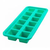 Forma em Silicone para Gelo Chocolate 12 Cavidades Verde-agua wincy