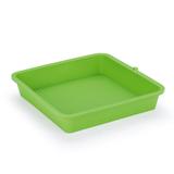 Forma em Silicone Quadrada Verde 22cm - Kza