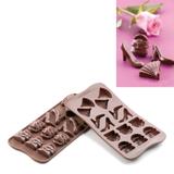 Forma FASHION de silicone para chocolates 4.1 x 3x 1.2 Silikomart