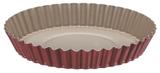 Forma Funda em Alumínio Antiaderente Para Torta e Bolo Tramontina Brasil 22 cm Vermelha 20056/722