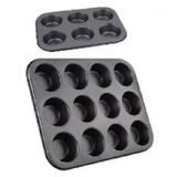Forma Muffin Cupcake Aço Teflon Anti Aderente 2 Peças Yazi