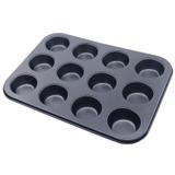 Forma muffin paris 12 unidades 35 x 26,5 x 2,8 cm - homecook - Niazitex